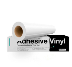 HTVRONT White Vinyl for Permanent Vinyl Roll - 12" x 30FT Adhesive Vinyl