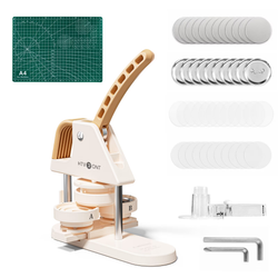 HTVRONT Button Maker Machine Pin Maker