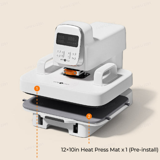 12×10in Heat Plate 3in1 Heat Press