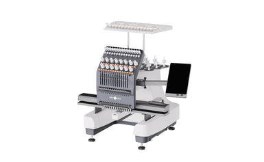 15-needle embroidery machine