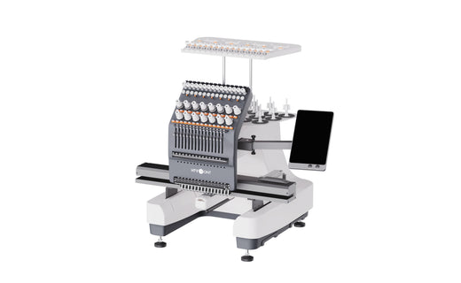15-needle embroidery machine