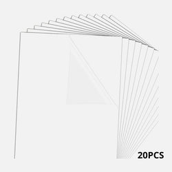 UK-Sublimation Waterproof Sticker Paper Glossy - 20 Pcs
