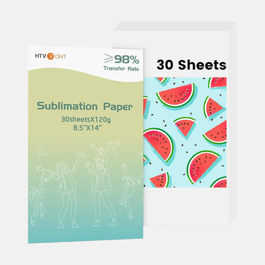 UK-Sublimation Paper 8.5 x 14 inches - 30 Sheets 120g