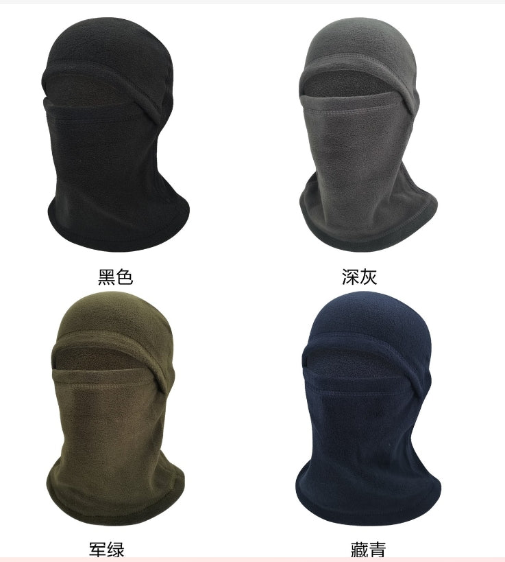 Black Winter Ski Mask Warm Face Mask for Cold Weather