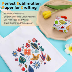 Sublimation Paper 8.5 x 11 inches - 30 Sheets