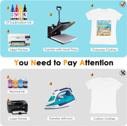 UK-Sublimation Paper 8.5 x 11 inches - 30 Sheets