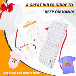 UK-All-in-ONE T Shirt Ruler Guide for Vinyl Alignment