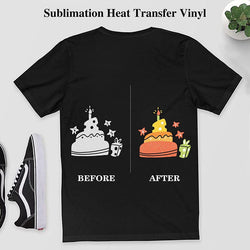 UK-White Glitter Heat Transfer Vinyl Roll for Sublimation - 10" x 6 Ft （2 Colors）