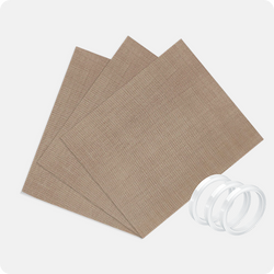 UK-PTFE Teflon Sheet for Heat Press - 16"x12"（3pc/10pc/3pc+3tape）