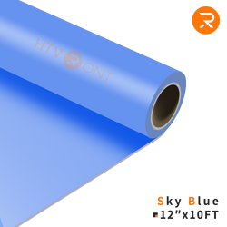 UK-Heat Transfer Vinyl Roll - 12"x10 Ft