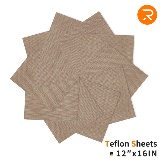 PTFE Teflon Sheet for Heat Press - 16" x 12" 10 pack