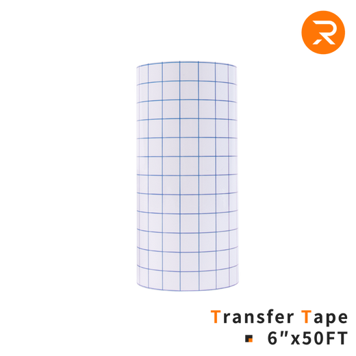 Clear Vinyl Transfer Tape Roll - 6" x 50 Ft
