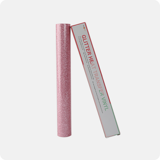 Glitter HTV  Vinyl Rolls - 10" x 5FT  (8 Colors Available)