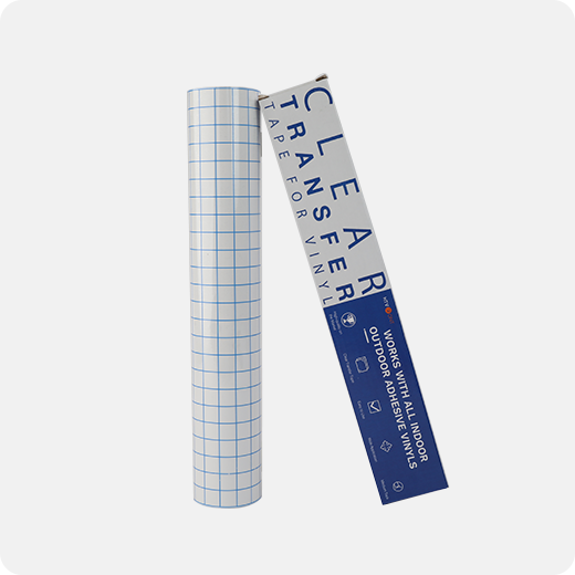 Clear Vinyl Transfer Tape Roll - 12" x 10 Ft