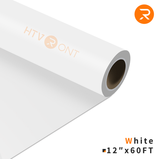 Heat Transfer Vinyl Roll - 12"x60 Ft (2 Colors）