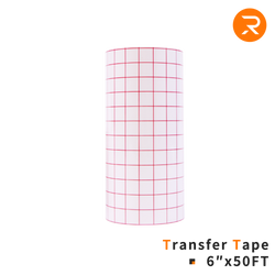 Clear Vinyl Transfer Tape Roll - 6" x 50 Ft