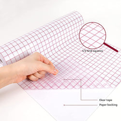 Clear Vinyl Transfer Tape Roll - 12" x 80 Ft