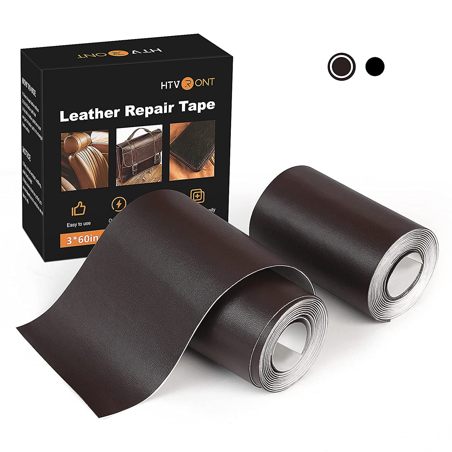 Leather Repair Tape -  60" x 3" 2 Rolls