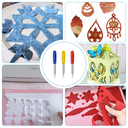 Cutting Blades for Cricut Explore Air/Air 2/Maker 60 Pcs