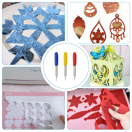Cutting Blades for Cricut Explore Air/Air 2/Maker 60 Pcs