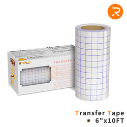 Clear Vinyl Transfer Tape Roll - 6" x 10 Ft
