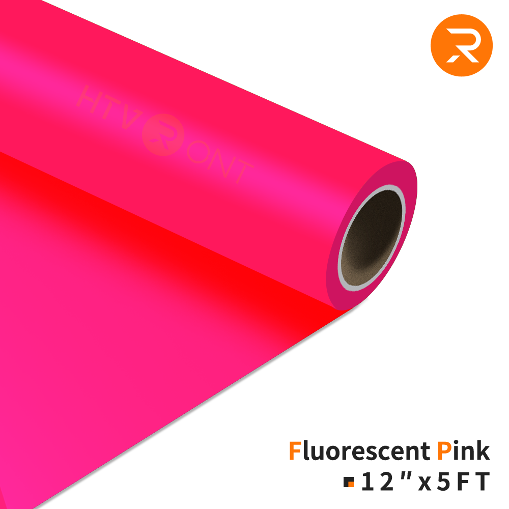 Heat Transfer Vinyl Roll - 12"x5 Ft (36 Colors）