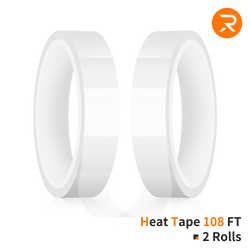 Heat Tape for Sublimation - 20mm x 33m 108FT  2 Rolls