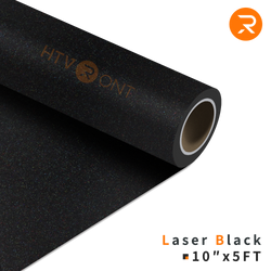 Glitter Heat Transfer Vinyl Roll - 10"x5 Ft (9 Colors)