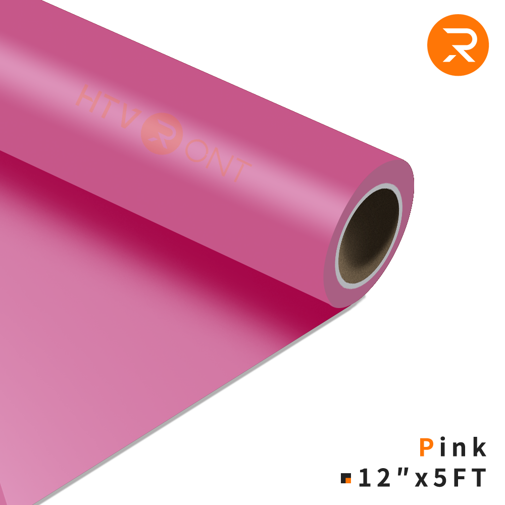 Heat Transfer Vinyl Roll - 12"x5 Ft (36 Colors）