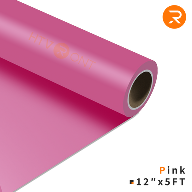 Heat Transfer Vinyl Roll - 12"x5 Ft (36 Colors）