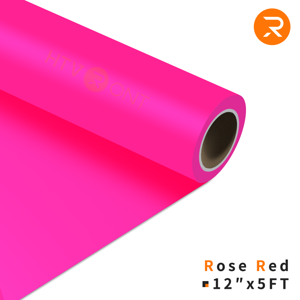 Heat Transfer Vinyl Roll - 12"x5 Ft (36 Colors）