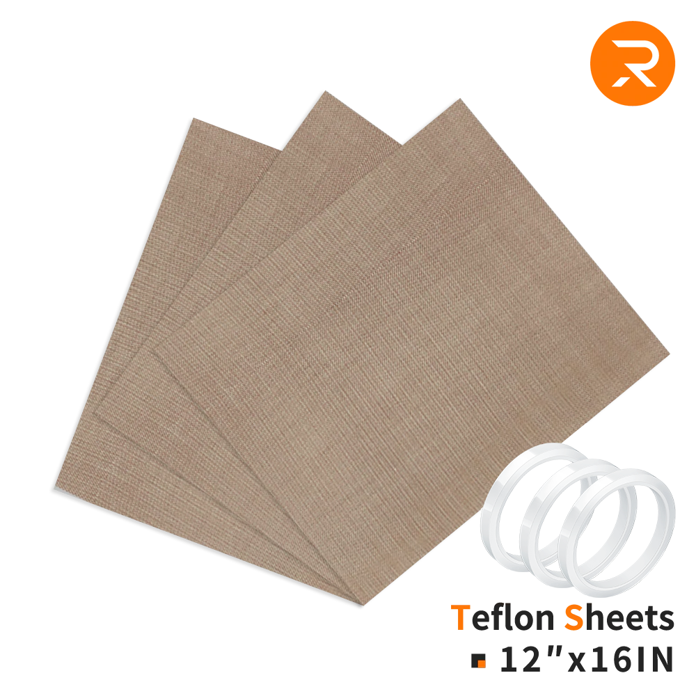 PTFE Teflon Sheet for Heat Press - 16" x 12" set 2