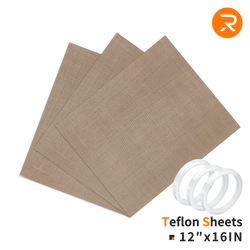 PTFE Teflon Sheet for Heat Press - 16" x 12" set 2