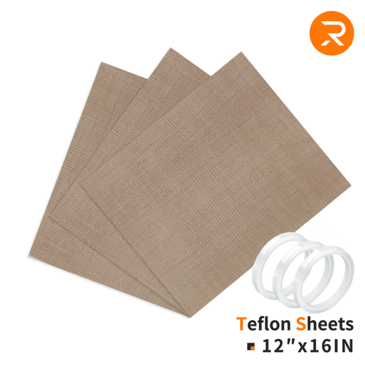 PTFE Teflon Sheet for Heat Press - 16" x 12" set 2