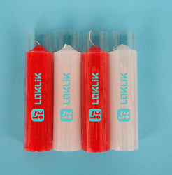 LOKLiK 3x6 Pillar Candle (White Unscented) - 3x6-Unscented